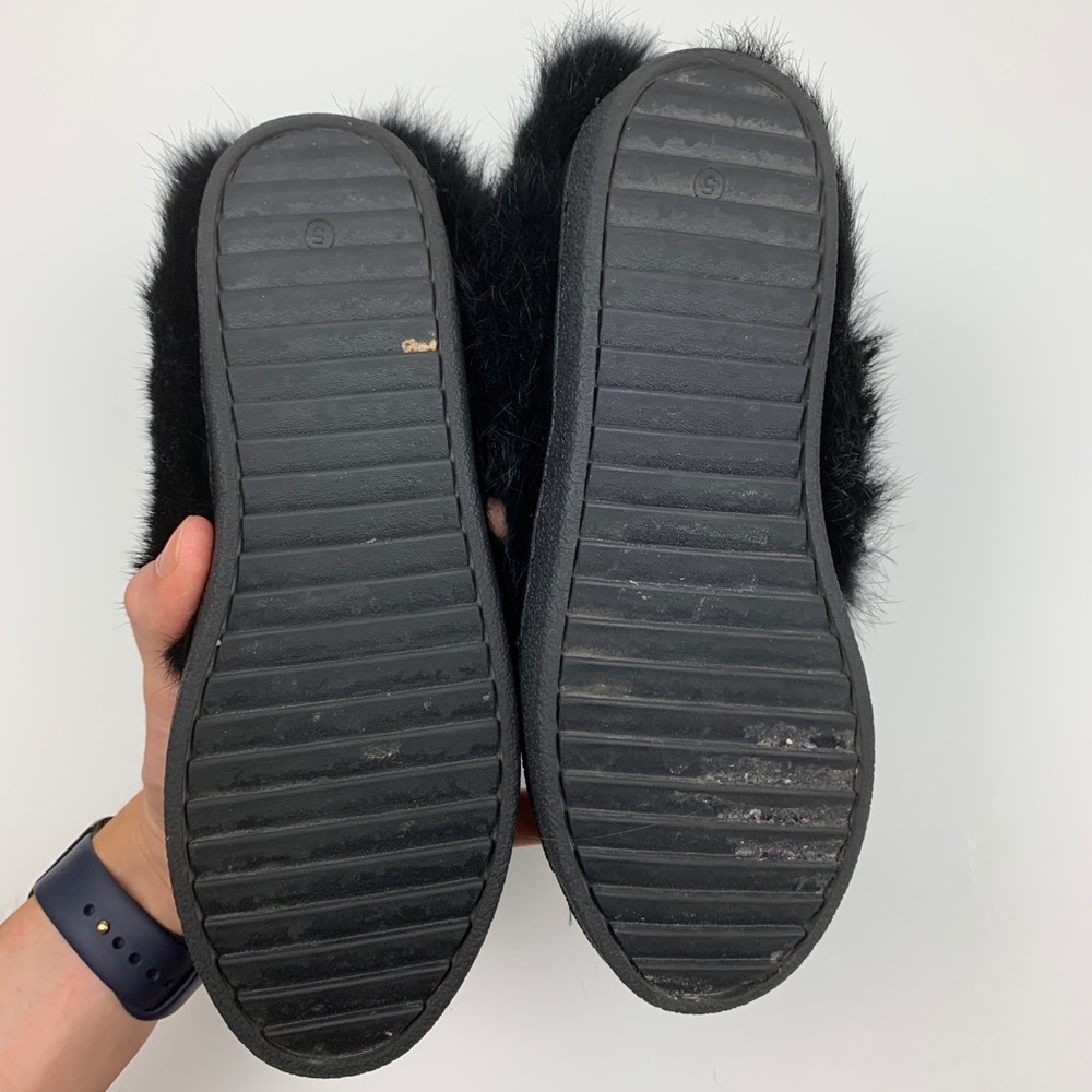 Tory Burch Curran Shearling Rabbit Fur Boots - Picture 6 of 8